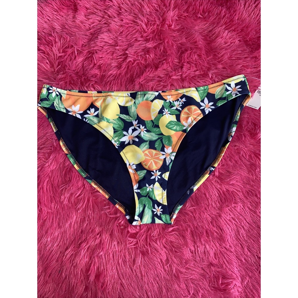 Old Navy Women's Matching Low-Rise Classic Bikini Swim Bottoms XL Fruit